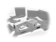 imagen aerea sobre parroquia