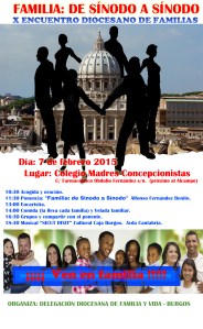 CARTEL 9 encuentro familias 2015