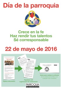 Día de la parroquia, póster